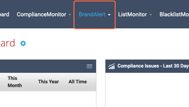 Click on BrandAlert