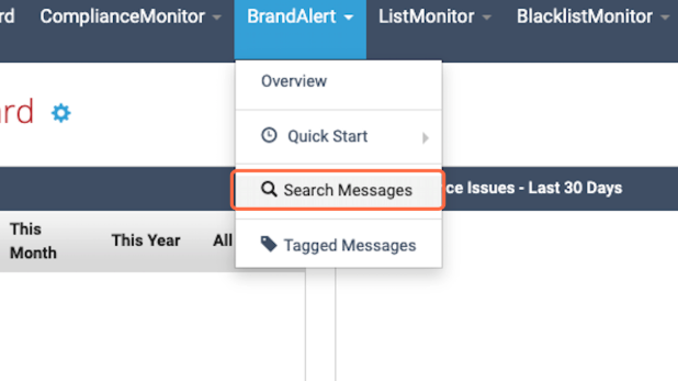 Click on Search Messages
