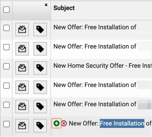 keywords added to the search criteria
