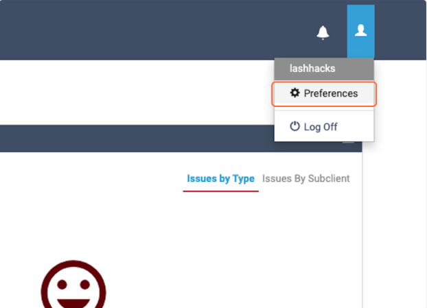 access user preferences